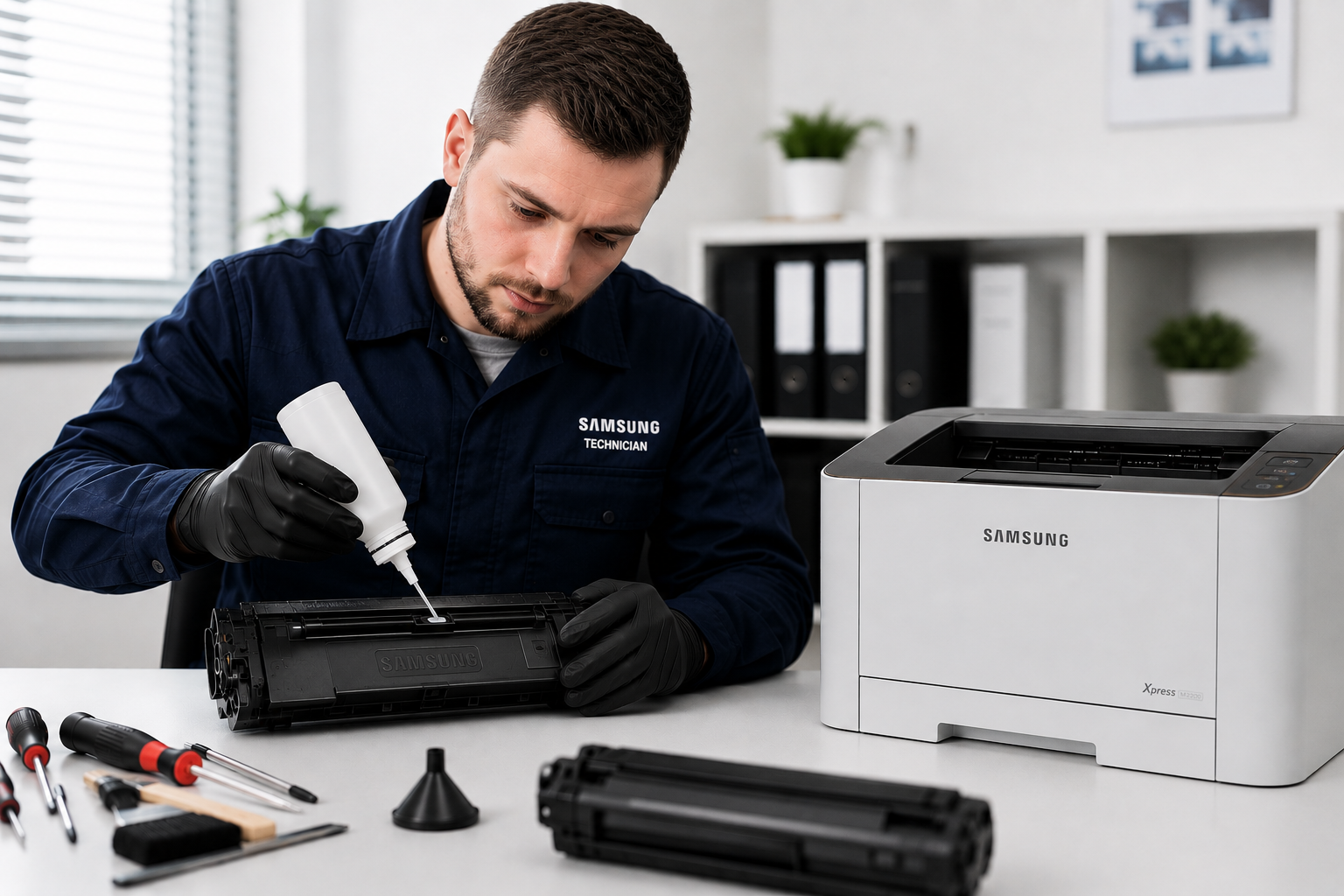 Заправка картриджей Samsung в Минске — чип, прошивка, выезд